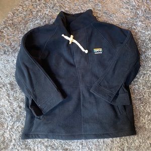 Human Made Pullover Fleece Jacket Mens Size XL Navy Blue